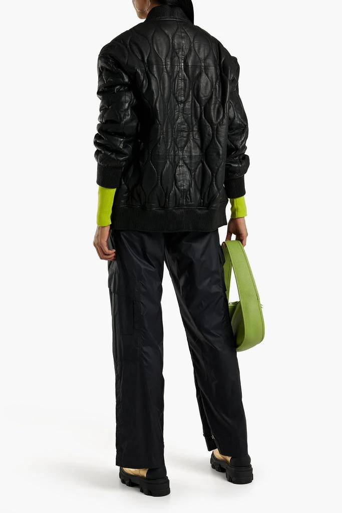 Walter Baker Kyrie quilted leather jacket 3