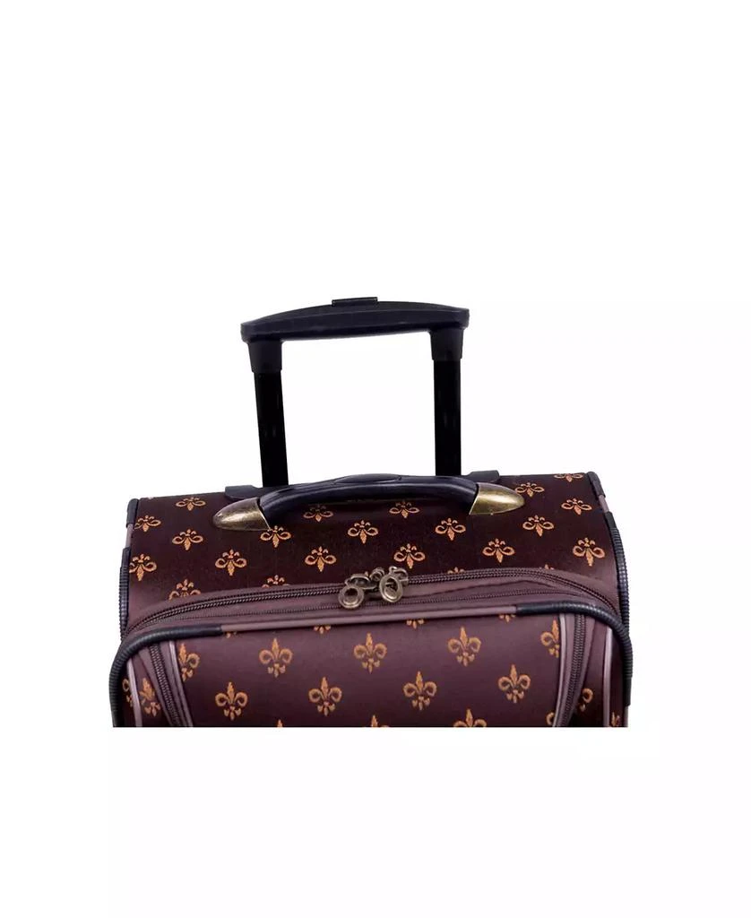 American Flyer Fleur De Lis 4 Piece Luggage Set 16
