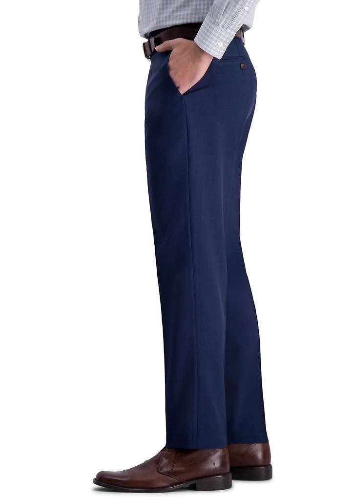 Haggar Men's Premium Comfort Straight Fit Flat Front Dress Pant 3