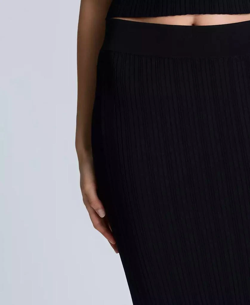 Kenneth Cole Women's Varigated Rib-Knit Maxi Skirt 4