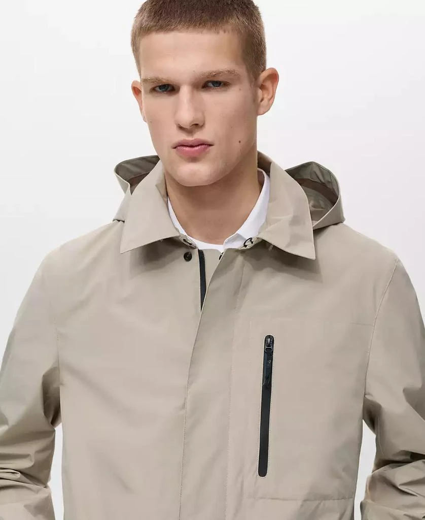 Mango Men's COOLMAX Technology Waterproof Parka 4
