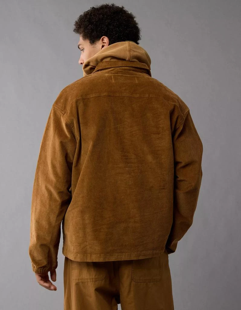 AE Timberland x AE Corduroy Popover Shirt 3