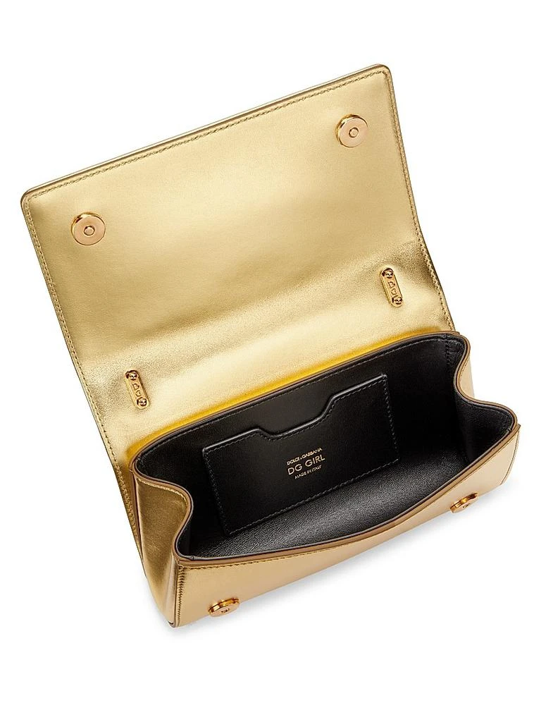 Dolce & Gabbana D&G Girls Metallic Leather Crossbody Phone Case 4