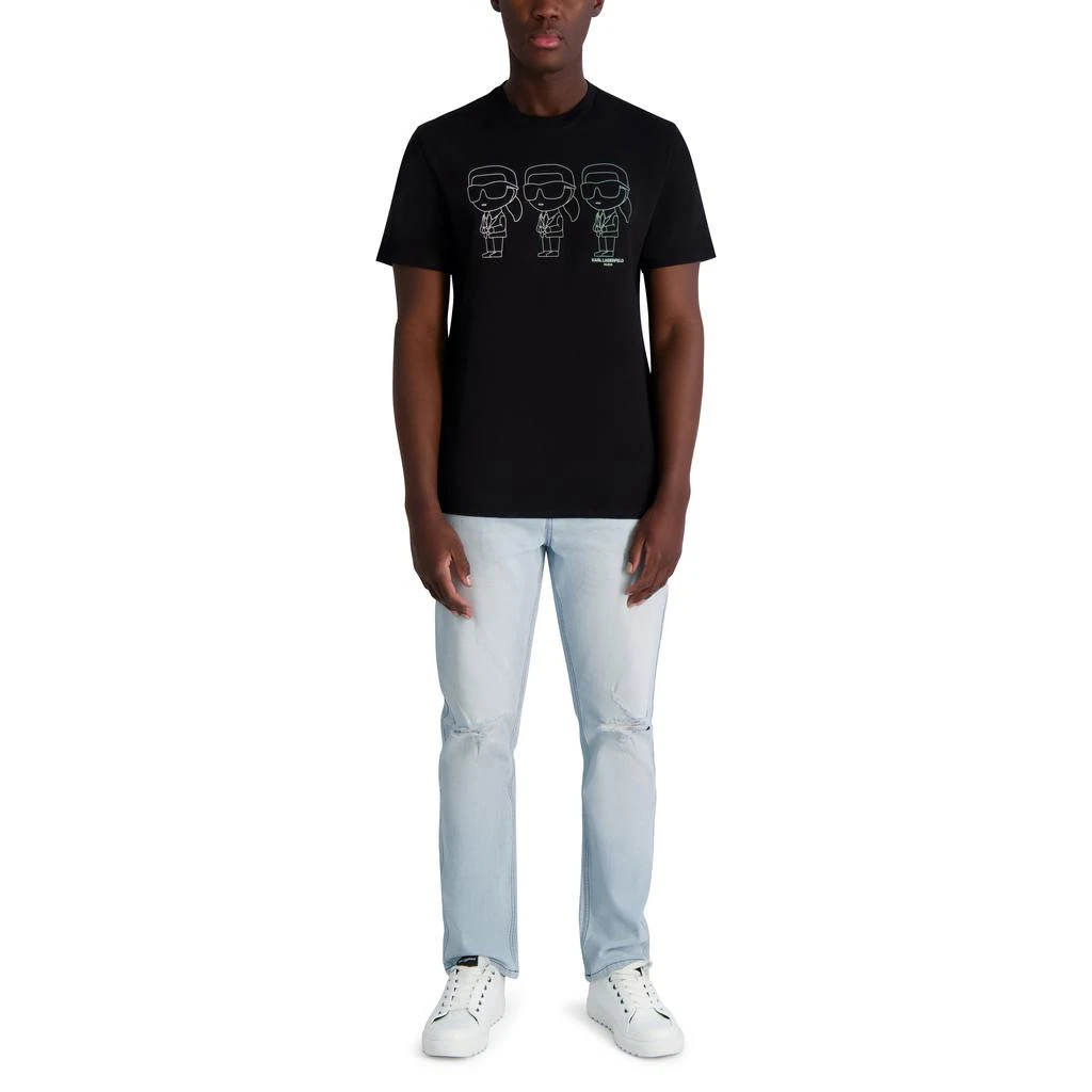 Karl Lagerfeld Paris MULTIPLE KARL CHARACTER T-SHIRT 4