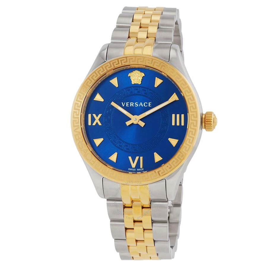 Versace Hellenyium Quartz Blue Dial Two-Tone Ladies Watch VE2S00522 1
