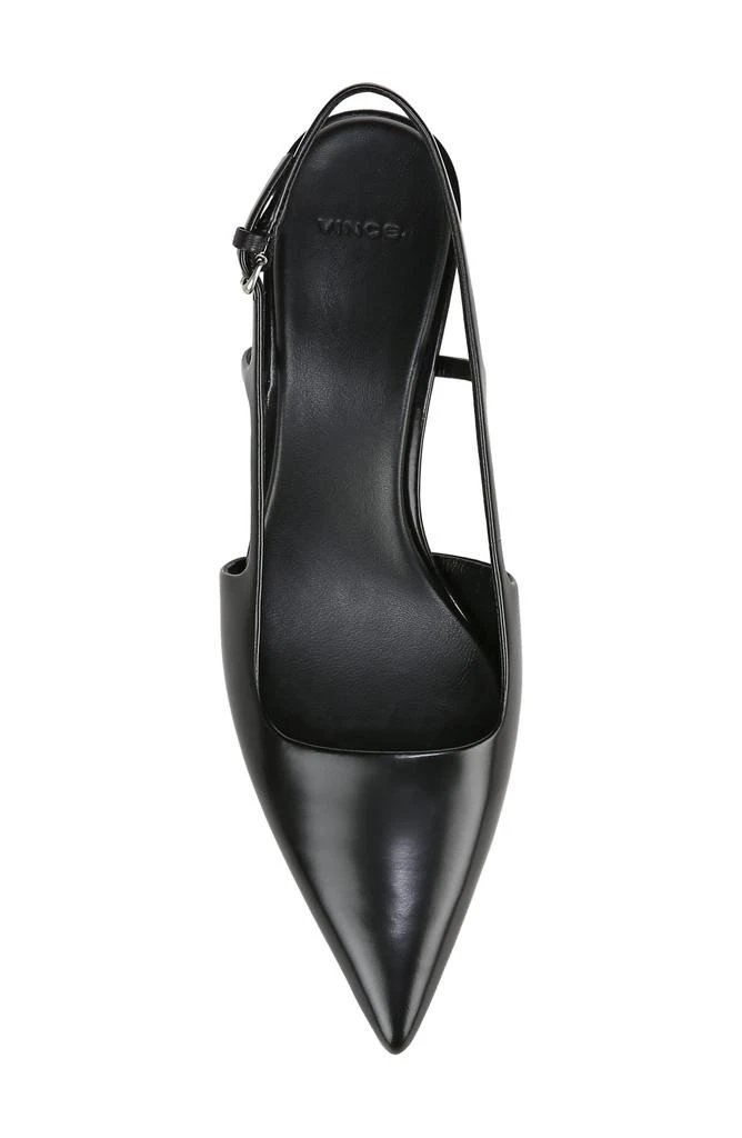 Vince Bianca Slingback Pointed Toe Pump 5