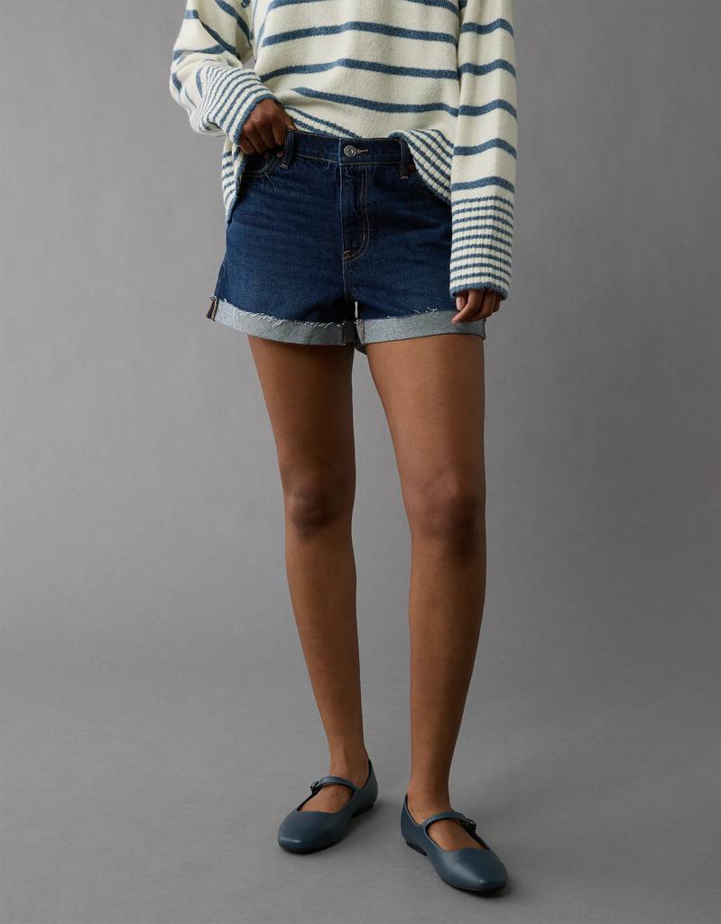 AE AE Strigid Super High-Waisted Relaxed Denim Short