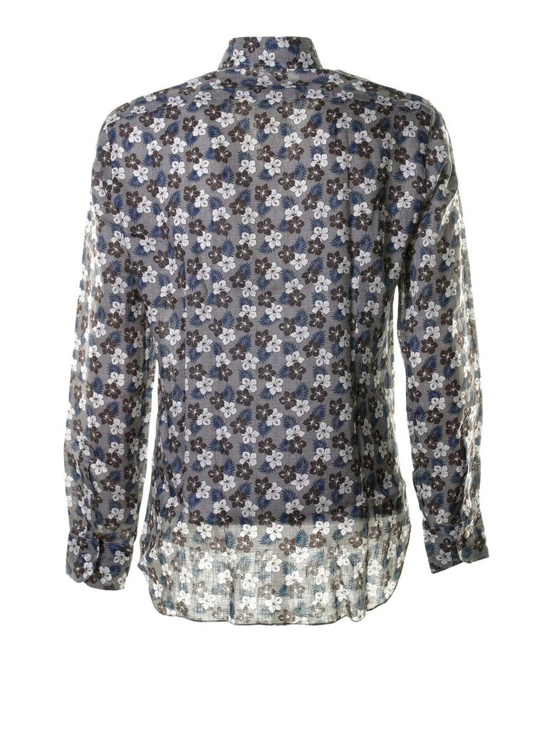 Barba Barba Printed Long-Sleeved Shirt