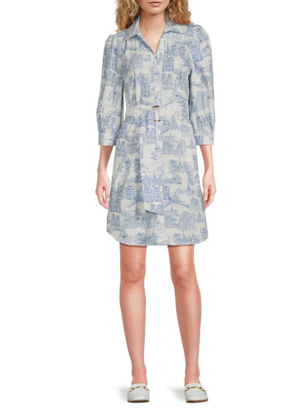 Karl Lagerfeld Paris Printed Minidress 1