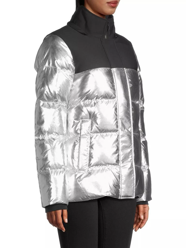 Moose Knuckles 3Q Metallic Down Puffer Jacket 6