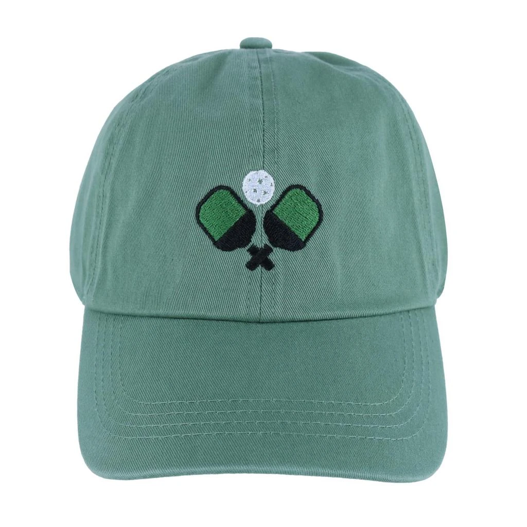 David & Young Women's Embroidered Pickleball Washed Baseball Cap 5