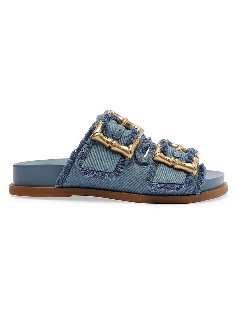 Schutz Enola Sporty Linen Sandals 1