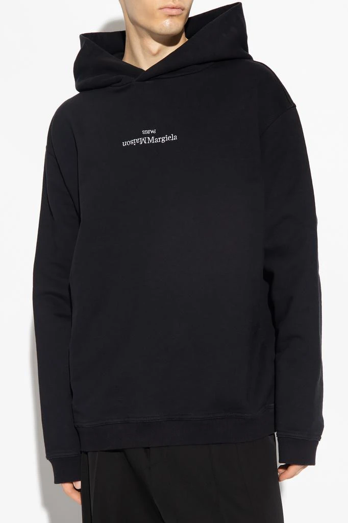 MAISON MARGIELA Cotton hoodie with logo 3