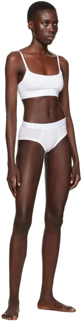 CDLP White Scoop Bralette 4