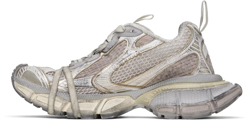 Balenciaga Silver & Beige 3XL Sneakers 3