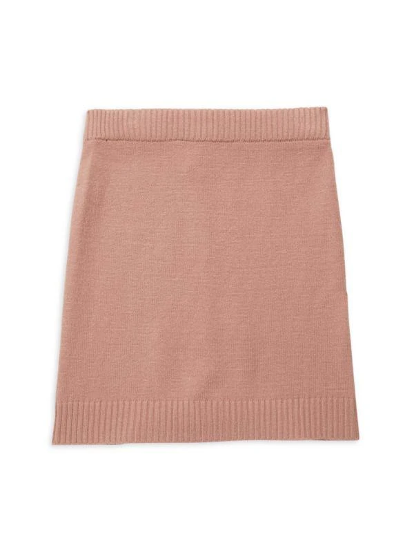 BCBG ​Little Girl’s 2-Piece Colorblock Sweater & Skirt Set 3