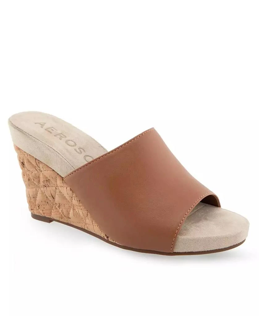 Aerosoles Women's Pierce Open Toe Wedge Sandals 1