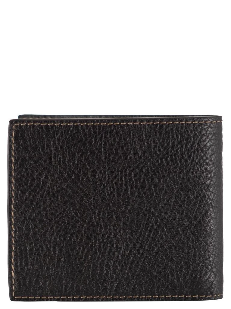 Brunello Cucinelli Brunello Cucinelli Logo Embossed Bi-Fold Wallet 2