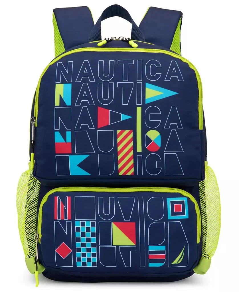 Nautica Kids Backpack for School, 16" H 1