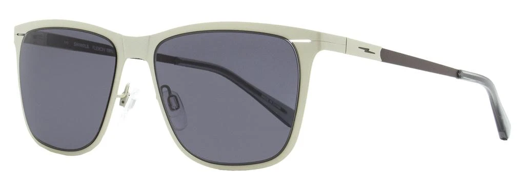 Shinola Men's Arrow Flexon Sunglasses SH3100SM 046 Satin Silver 55mm 1