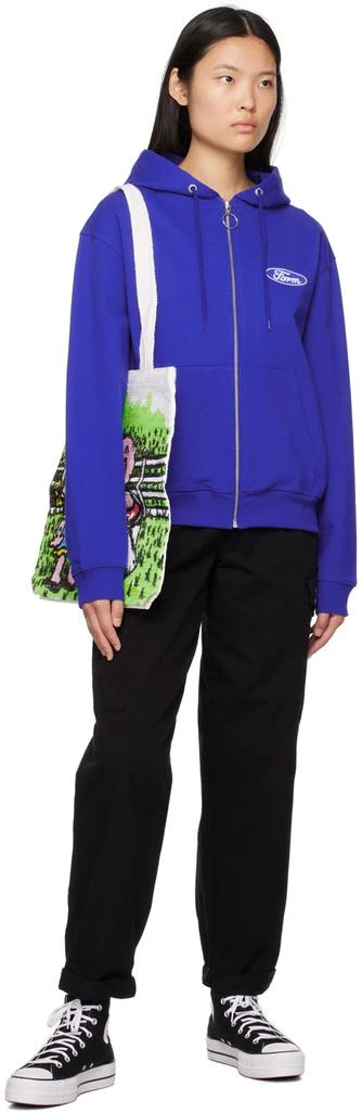 Sky High Farm Workwear Blue Quil Lemons Farm Hoodie 4