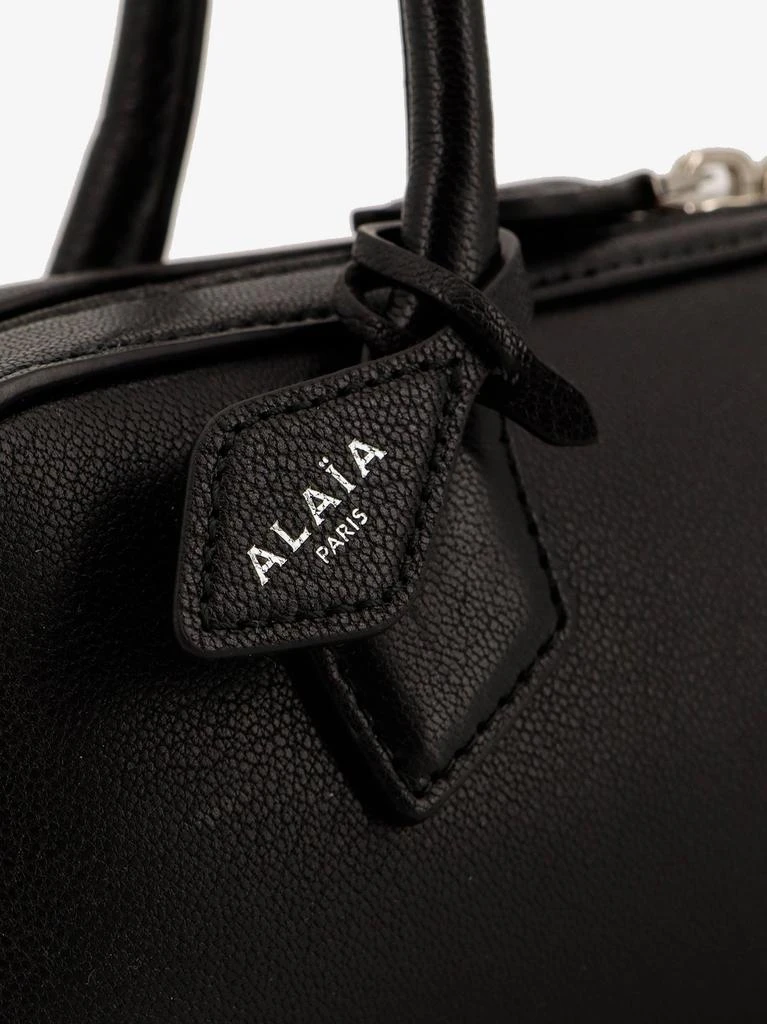 Alaia Teckel Small leather shoulder bag 6