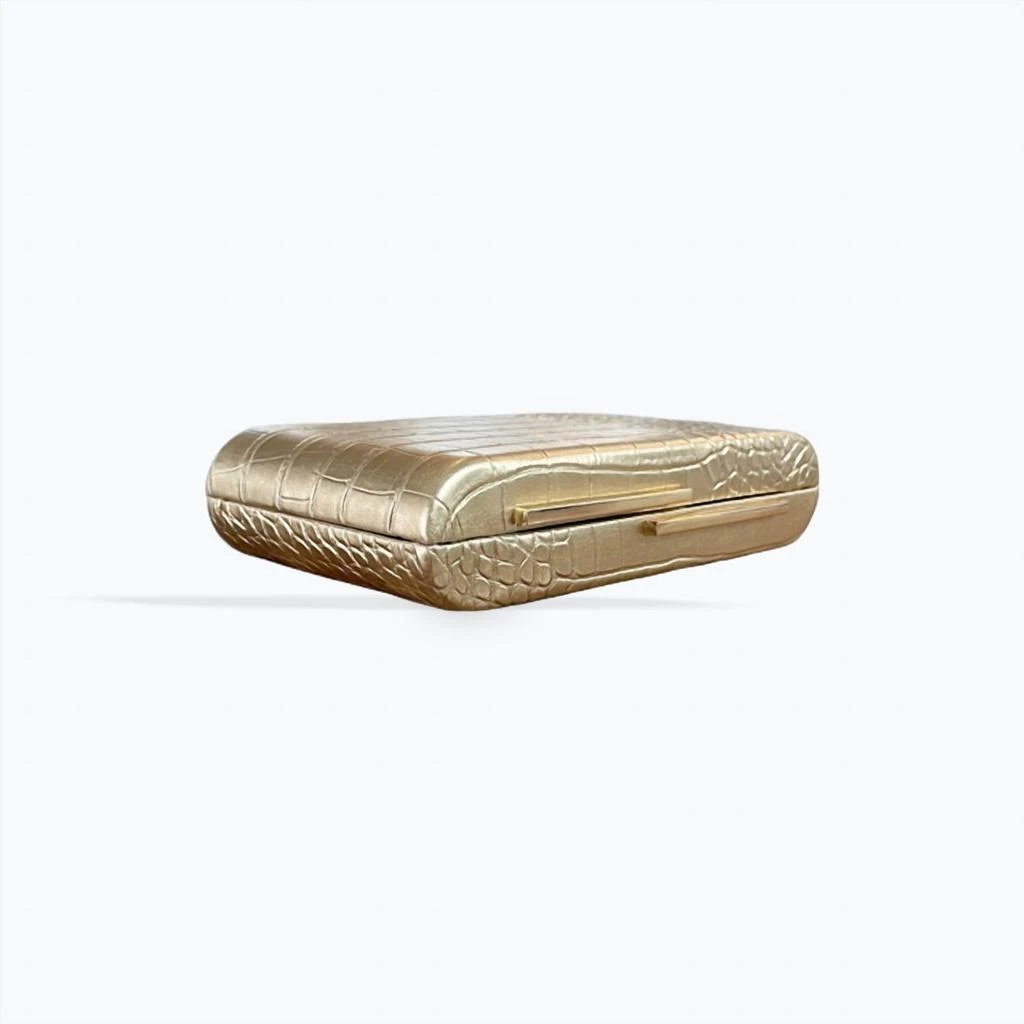 42 GOLD 42 Gold - Women's Croc Embossed Clutch 4