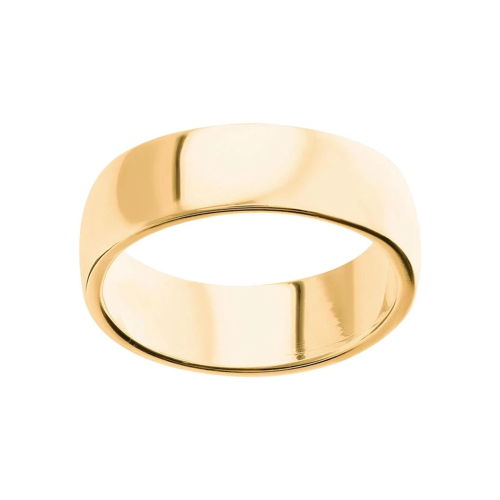 Autentica - 7mm Polished Silk Fit Band Ring