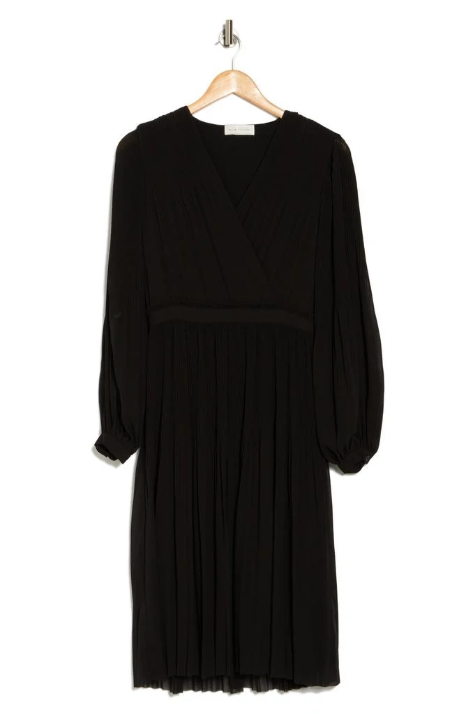 Tahari The Aniya Long Sleeve Faux Wrap Dress 3
