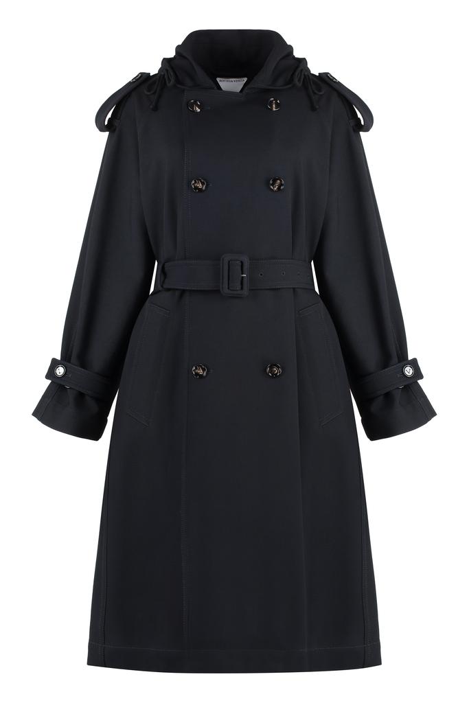 【関税＆送料込み】Bottega Veneta Double-Breasted Peacoat Bottega Veneta Felted Wool Double-Breasted Coat | Saks Fifth