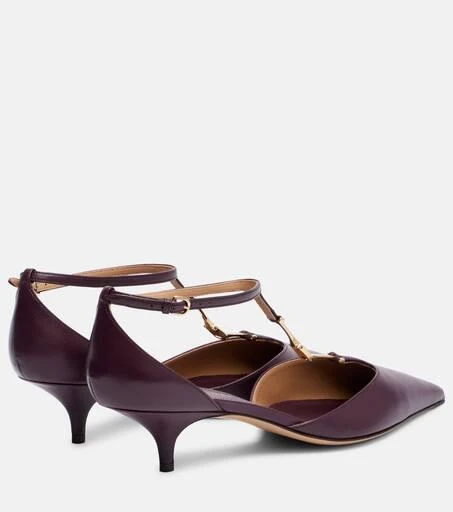 Salvatore Ferragamo Traci 40 leather pumps 2