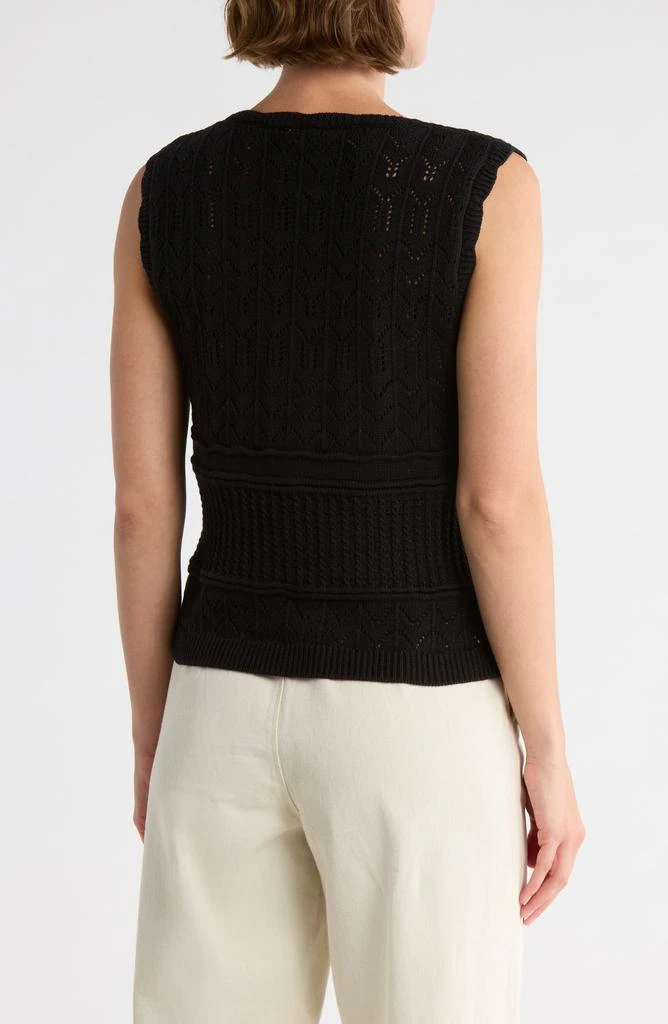 Melrose and Market Mixed Stitch Sweater Vest 2
