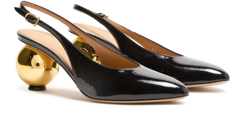 Salvatore Ferragamo Spherical heel slingback pumps 3