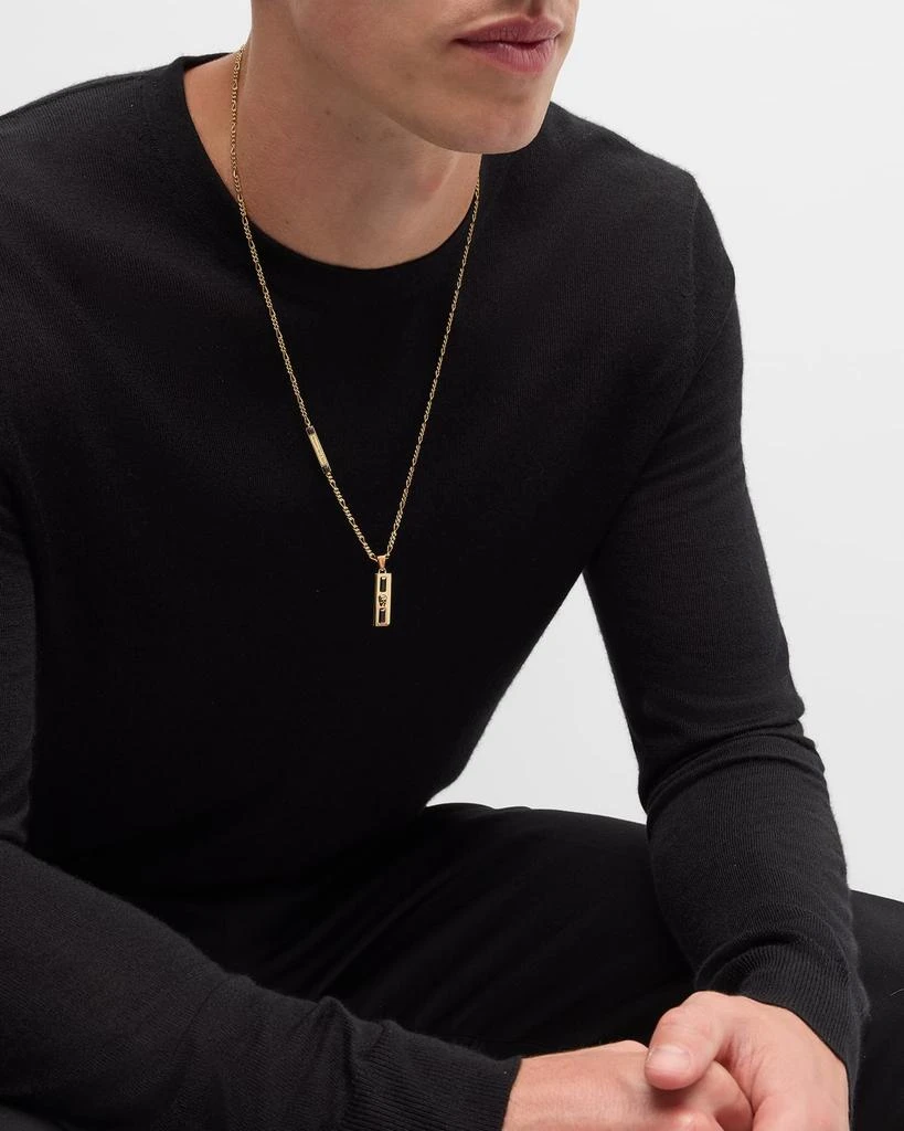Alexander McQueen Men's Twin Jewel Necklace 5