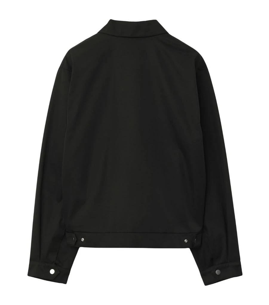 Burberry Check-Lined Harrington Jacket 4