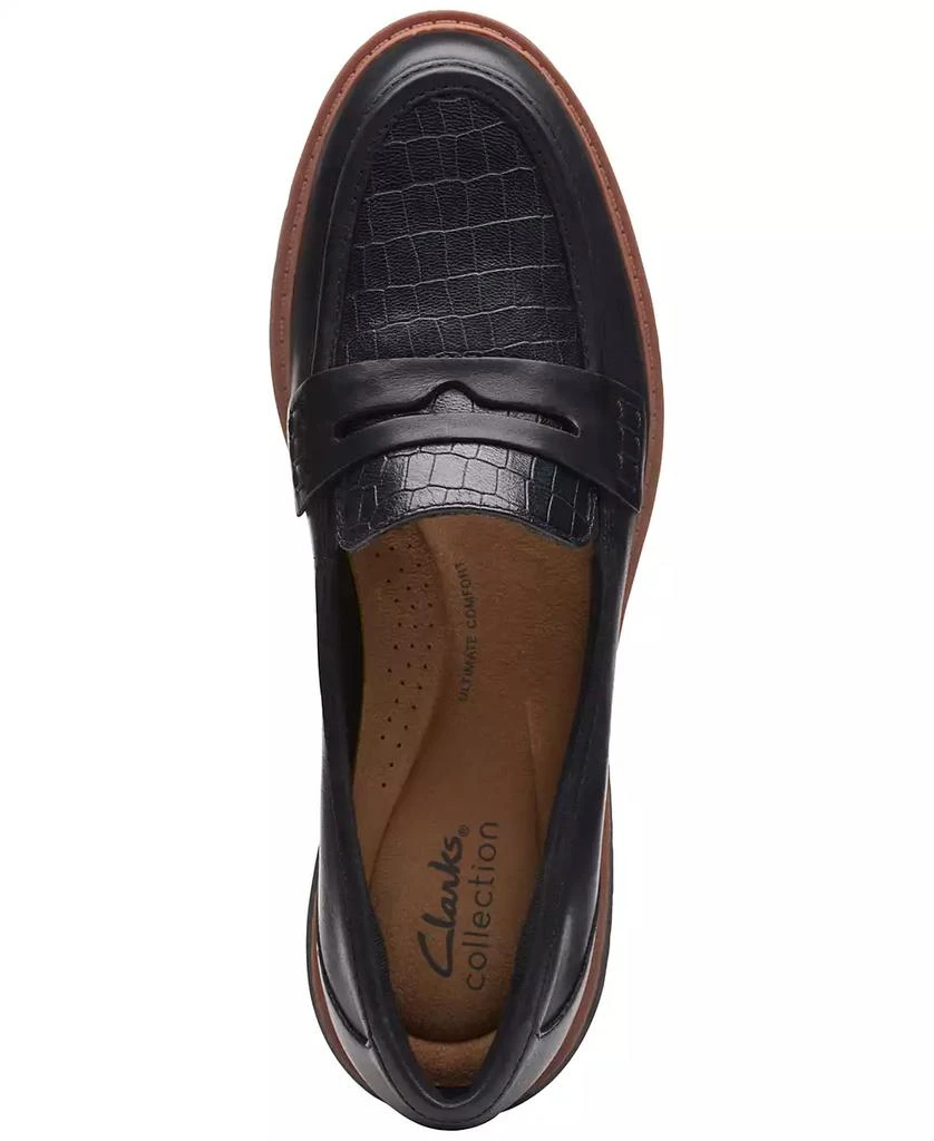 Clarks Women's Westlynn Ayla Round-Toe Penny Loafers 4