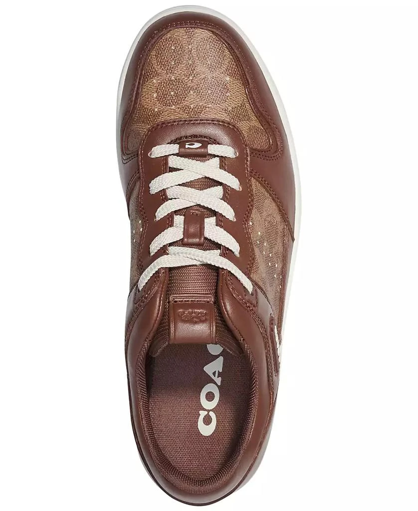 Coach Men's C201 Signature Lace-Up Sneakers 4