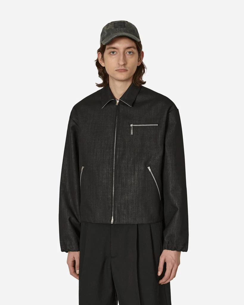 Acne Studios Wool-Blend Zip Jacket Black - Jackets - Free Shipping 