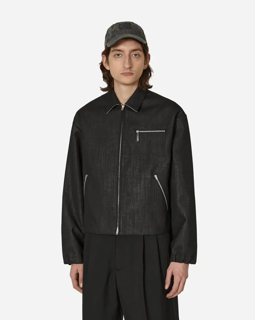 Wool-Blend Zip Jacket Black – On Sale Now with Up to 45% Off 