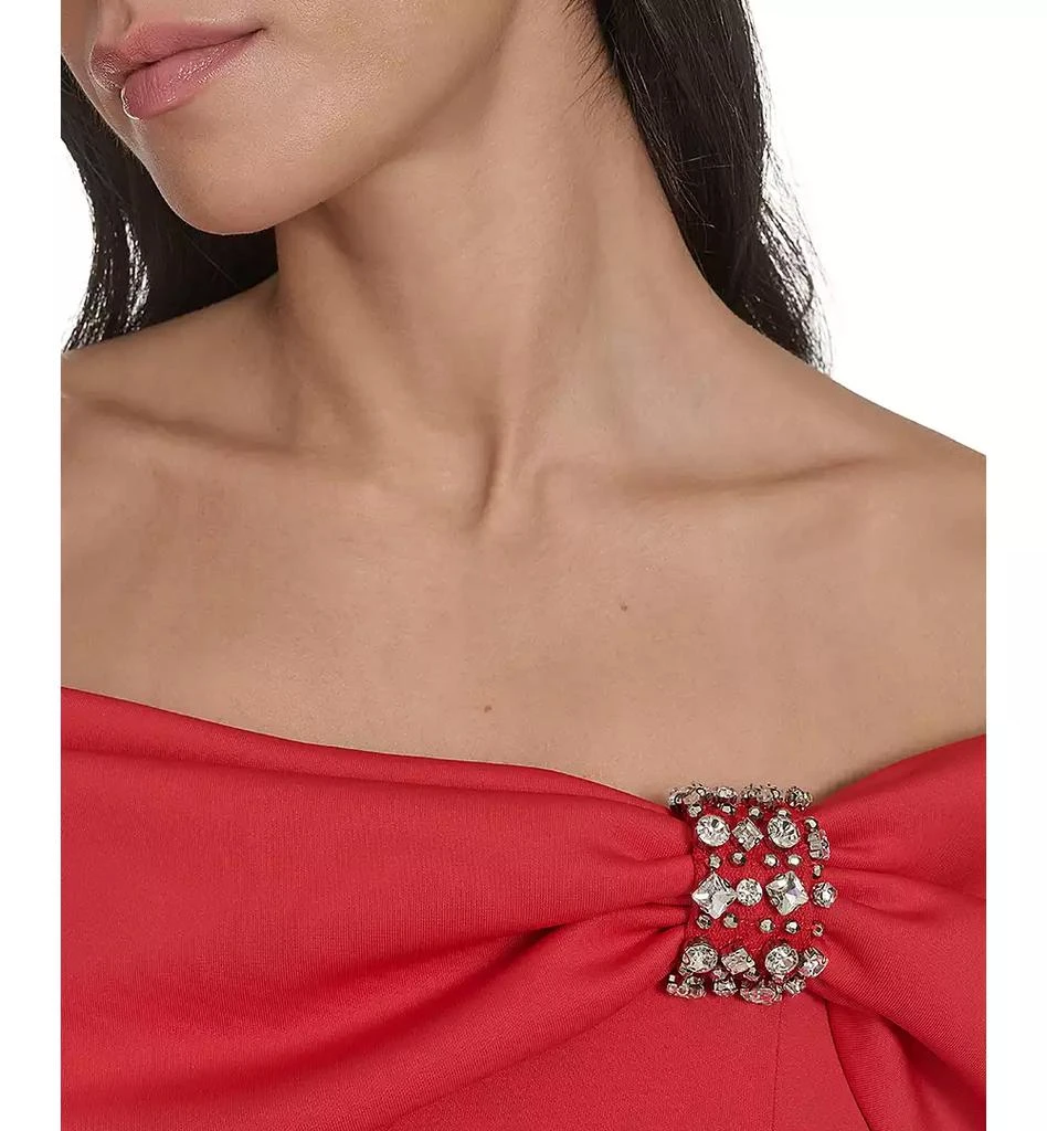 Women's Off-The-Shoulder Scuba Gown  On Sale Now with Up to 51% Off |  Discover Exclusive Deals & Savings at BeyondStyle  Authentic Jessica  Howard dress|women's fashion|dresses with Limited-Time Discounts, Free  Shipping,