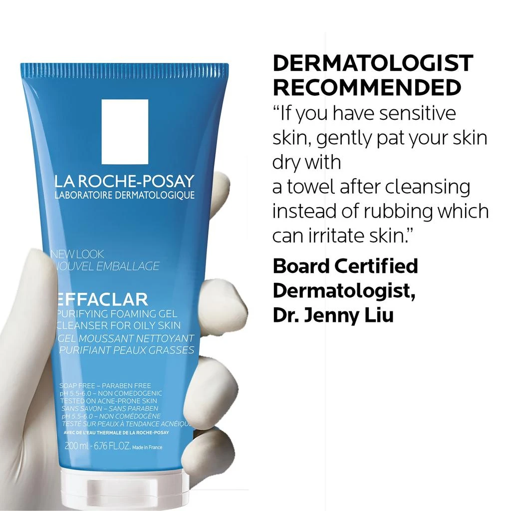 La Roche-Posay La Roche-Posay Effaclar Purifying Foaming Gel Cleanser for Oily Skin 2