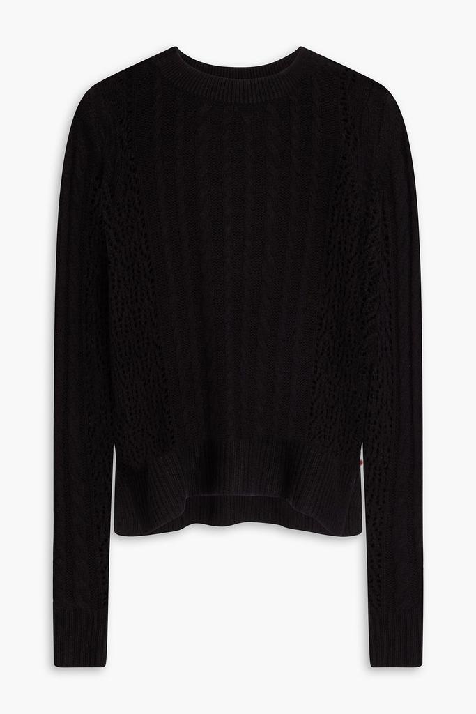 Autumn Cashmere Cable-knit cashmere sweater
