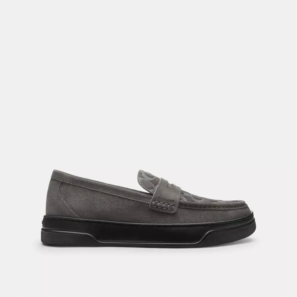 Coach Hybrid Loafer With Signature Print