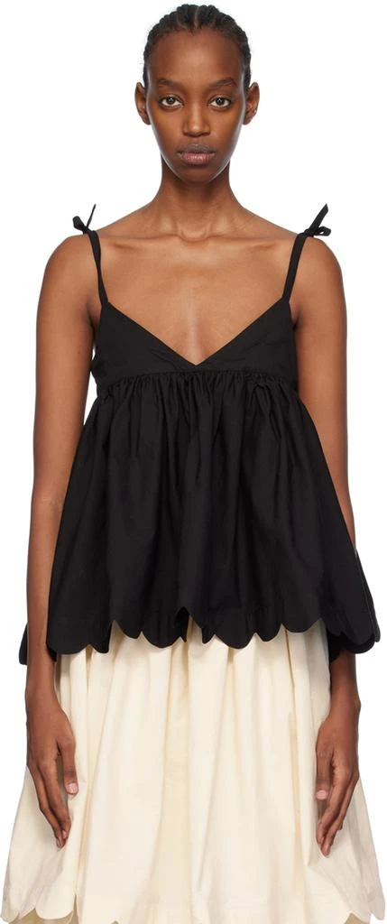 LE PETIT TROU Black Carmen Camisole 1
