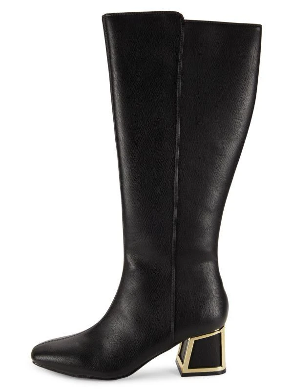 Ninety Union Bridge 51MM Block Heel Knee High Boots 4