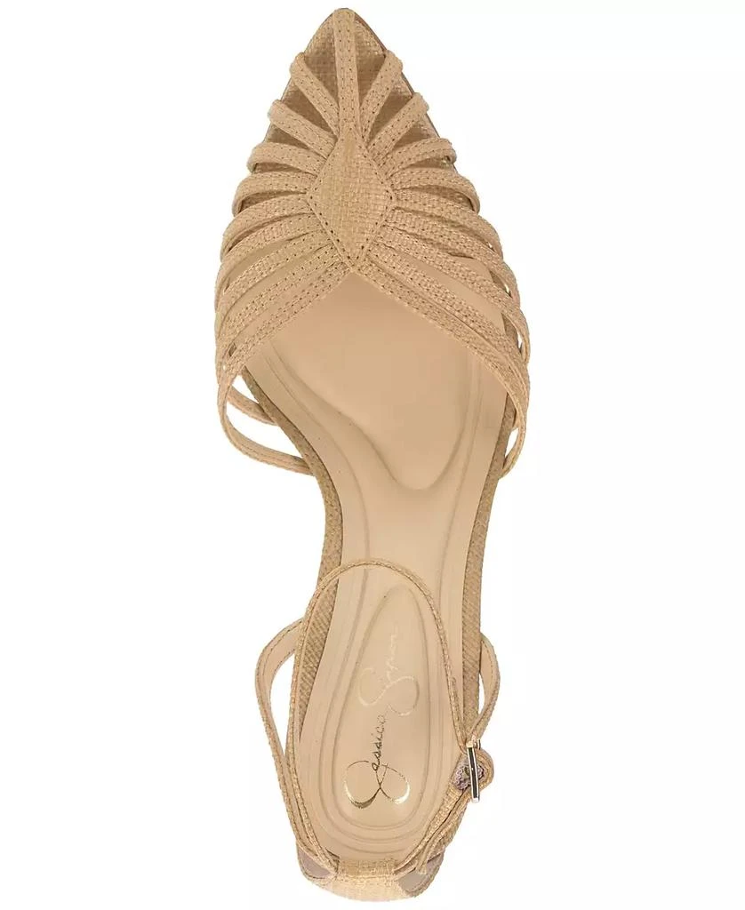 Jessica Simpson Women's Paveri Huarache Strappy Stiletto Pumps 4