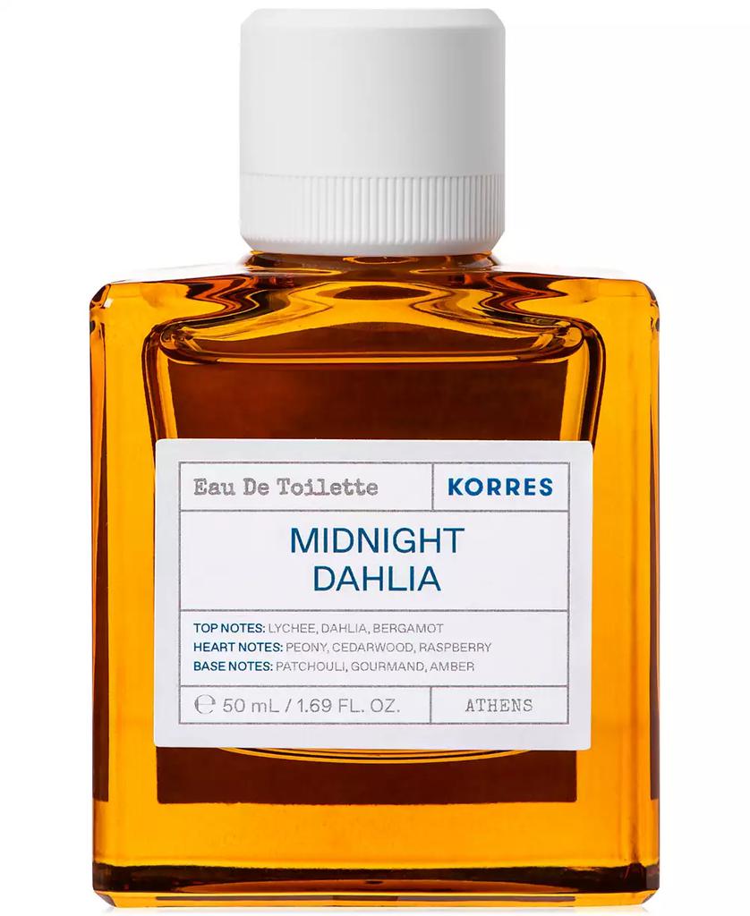 KORRES Midnight Dahlia Eau de Toilette, 1.69-oz.