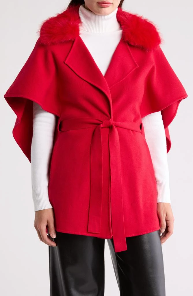 La Fiorentina Faux Fur Cape