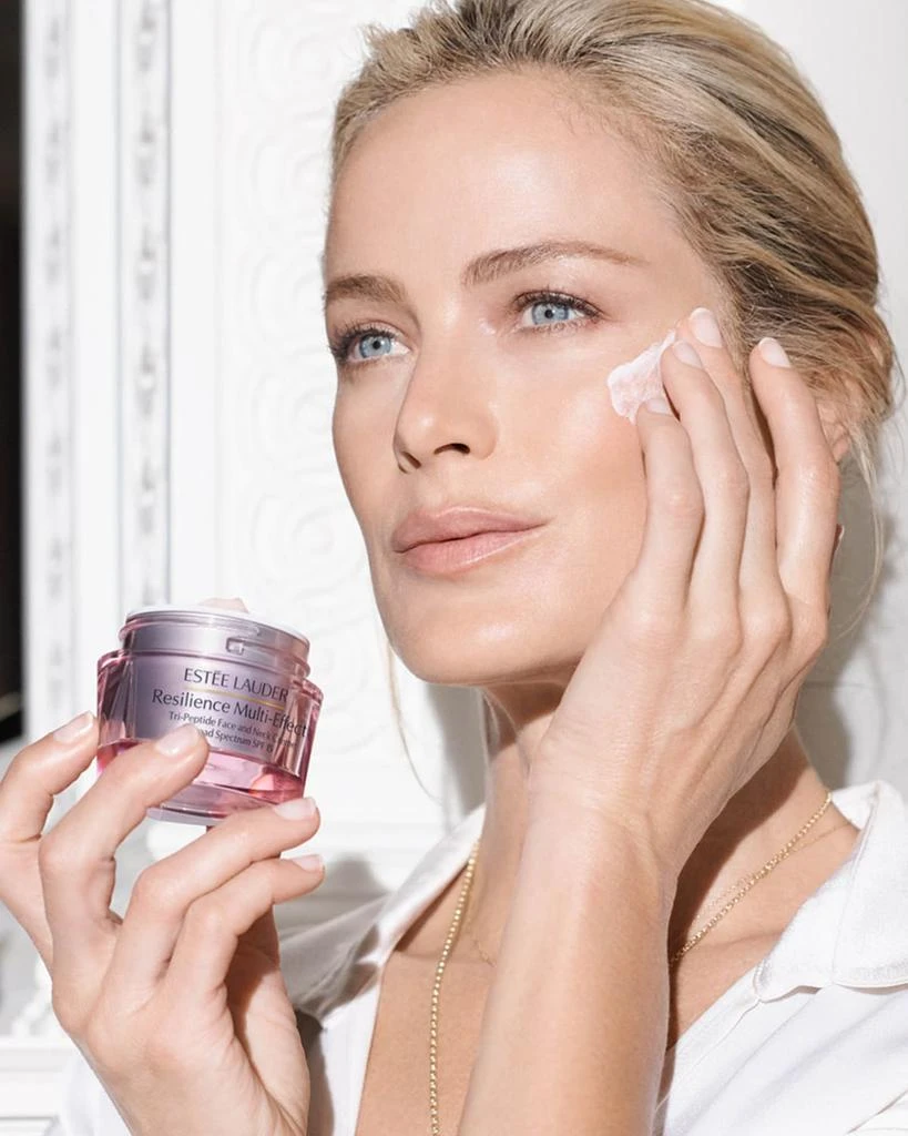 Estée Lauder Resilience Multi-Effect Tri-Peptide Face & Neck Cream Moisturizer SPF 15 for Dry Skin 2