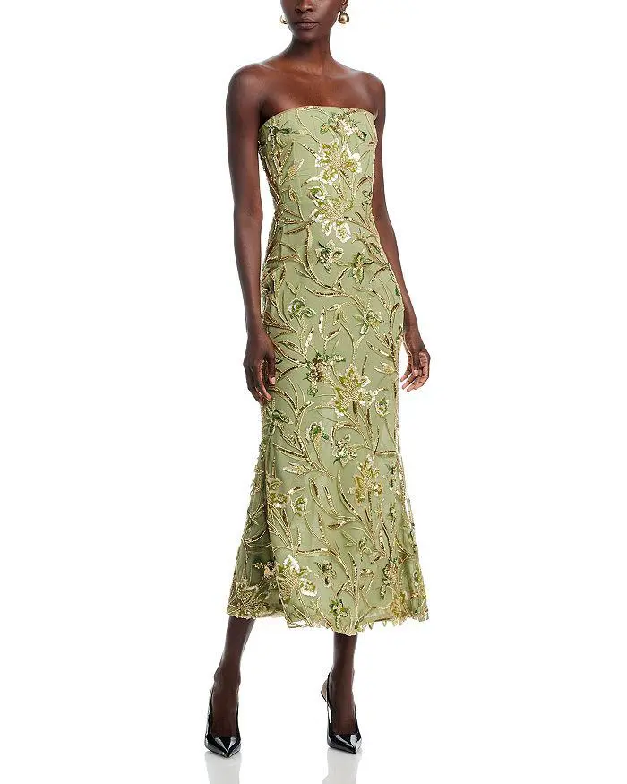 abstract print bodycon midi dress Bold Allure Abstract Print Mesh Midi Dress